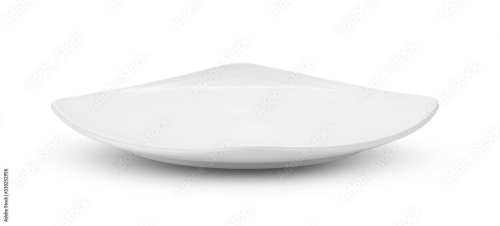 white plate on white background white plate on white background
