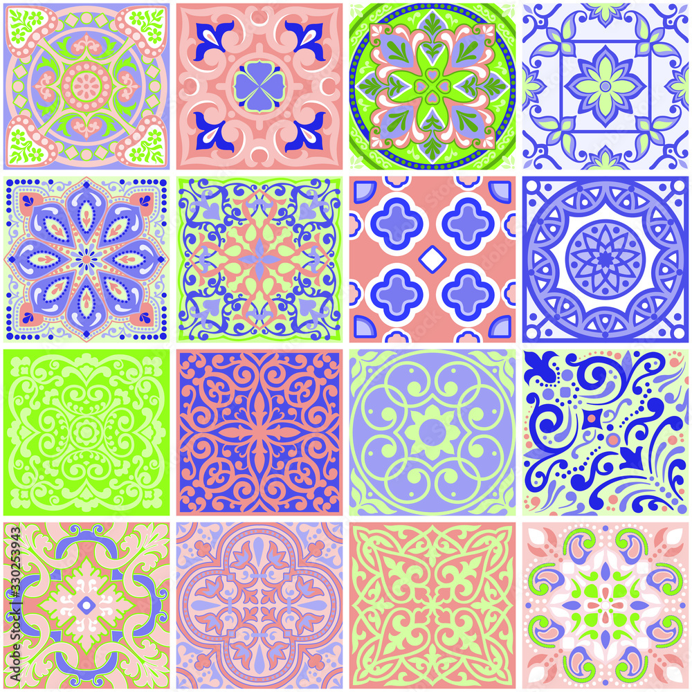 seamless pattern square tiles seamless pattern square tiles