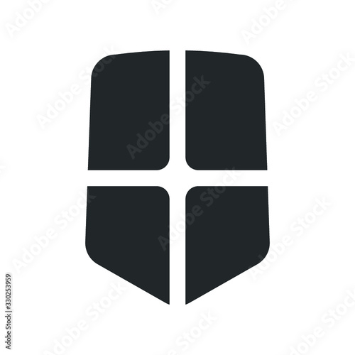 Protection shield icon