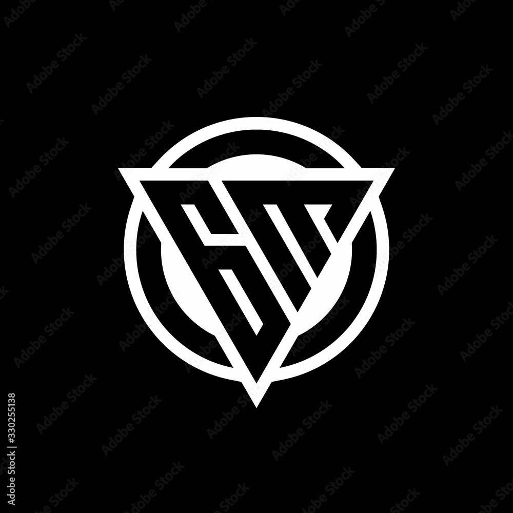 GM logo with negative space triangle shape and circle rounded GM logo with negative space triangle shape and circle rounded