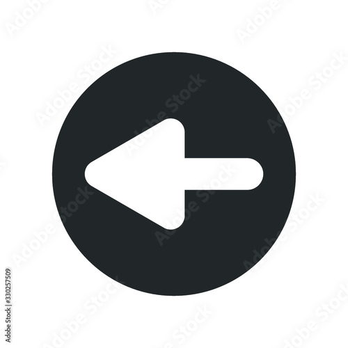 Arrow, left icon