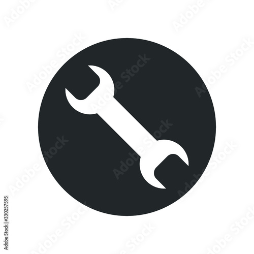 Repair, wrench icon