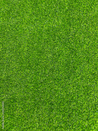 Close up image of Green artificial grass for background