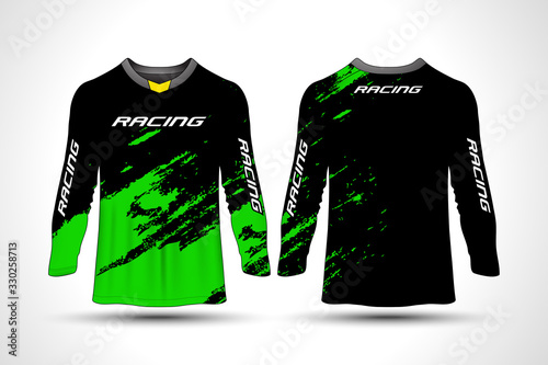 Long sleeve t-shirt sport motorcycle, motocross, mtb jersey