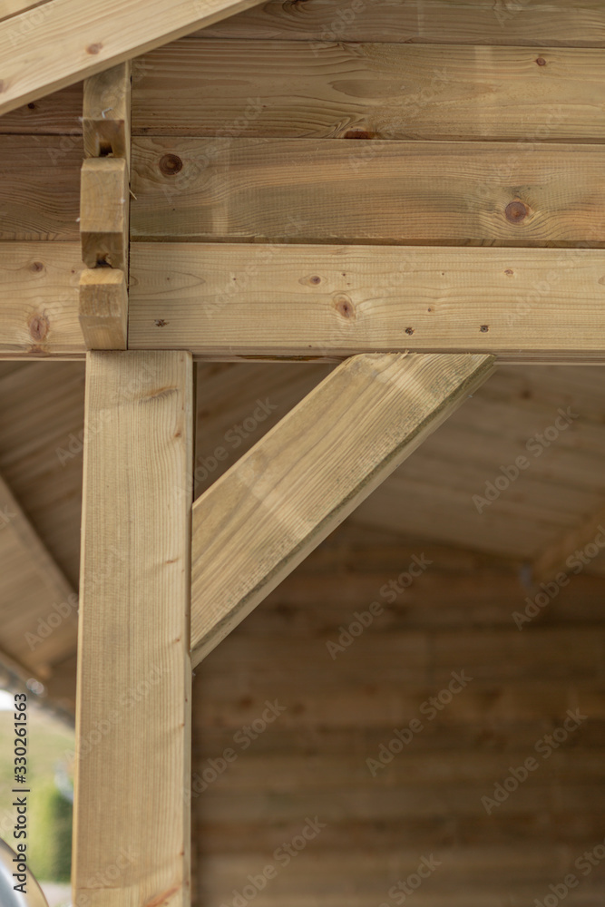 wood construction of a house wood construction of a house