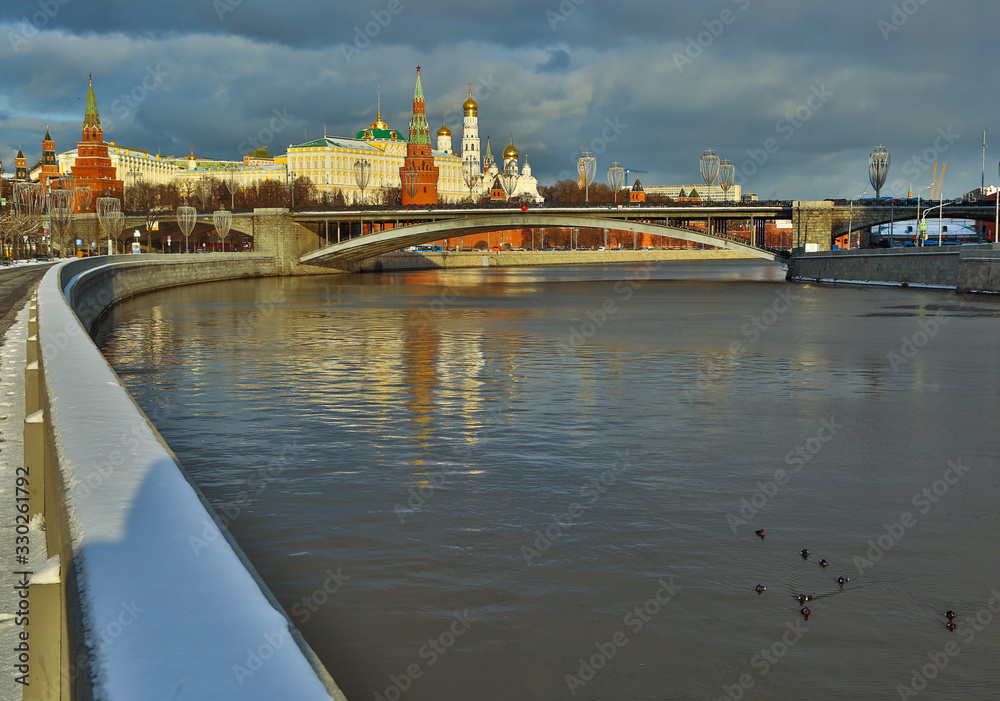 Moscow River Kremlin