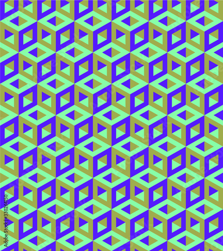 Toxic style pattern cube background