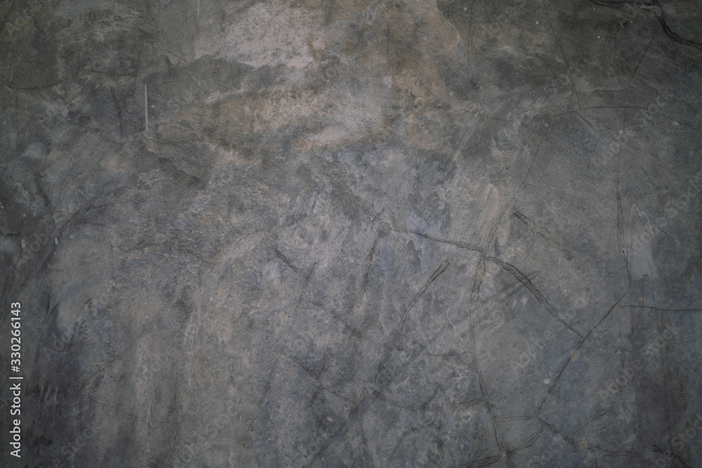 Naklejka premium Dark grey cement texture background