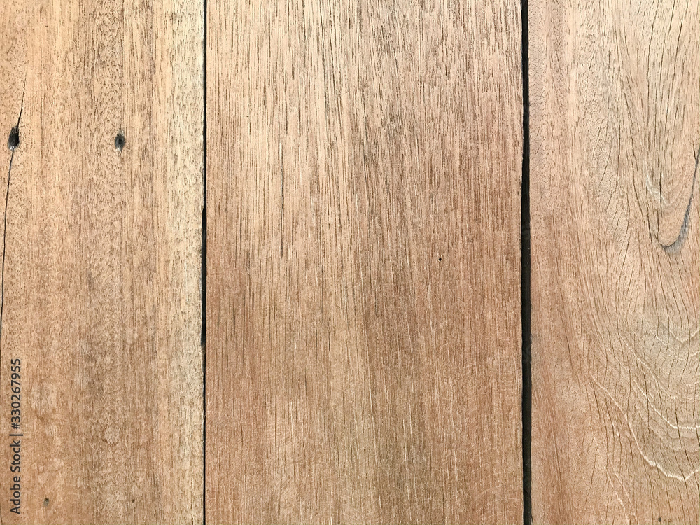 Fototapeta premium Top view of wood table texture