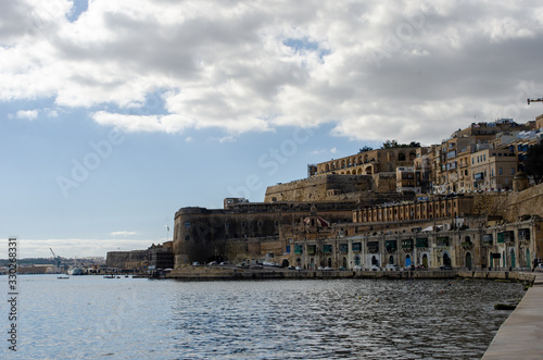 View across bay of Valetta