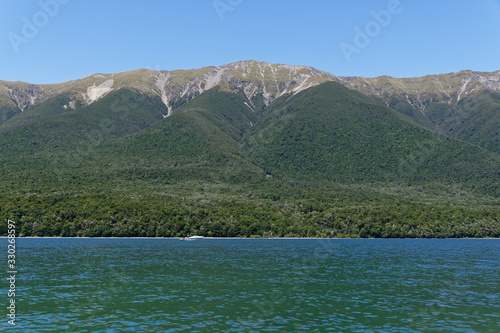 Lake Rotoiti, used to be called Lake Arthur, is fed by the Travers River and feeds the Buller