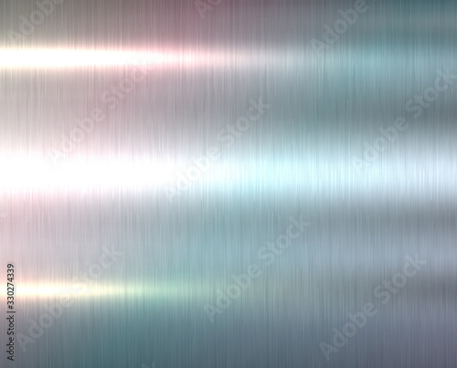 Metal texture background, silver pearl brushed metallic texture plate.