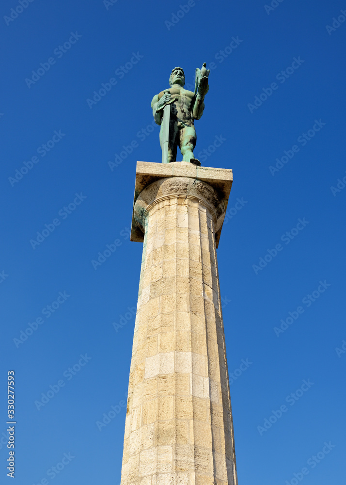 Victor Monument, Kalemegdan, Belgrade, Serbia