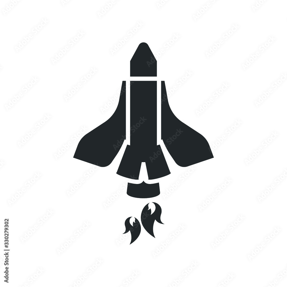 Launch, startup icon Launch, startup icon