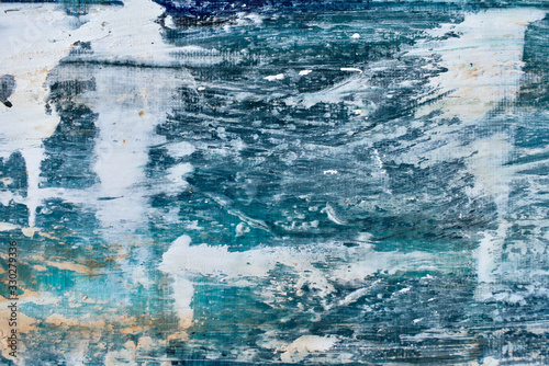 Abstract art, colorful oil paintings on canvas are beautiful, modern art Contemporary art. 