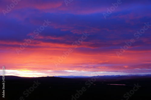 Sunset. The nature of Chukotka © Aleksey