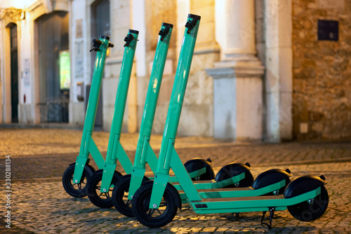 Electric scooters for rent