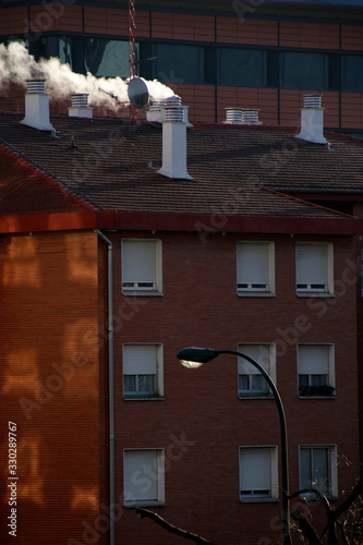 Apartmens block in a neighborhood of Bilbao