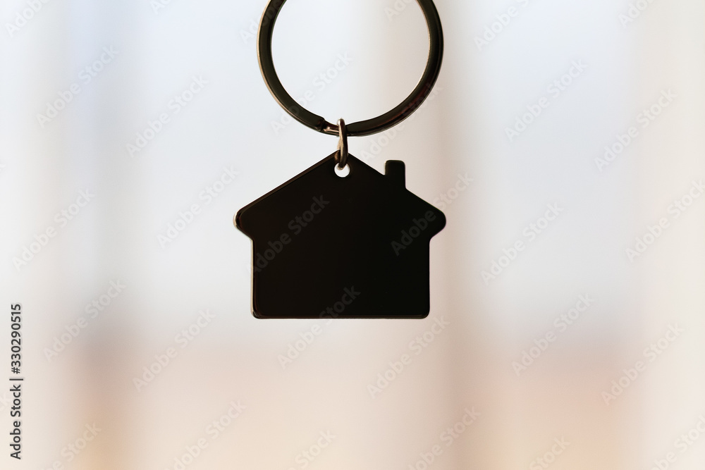 keychain in the form of a house keychain in the form of a house