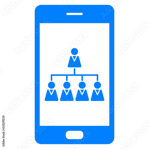 Hierarchie und Smartphone