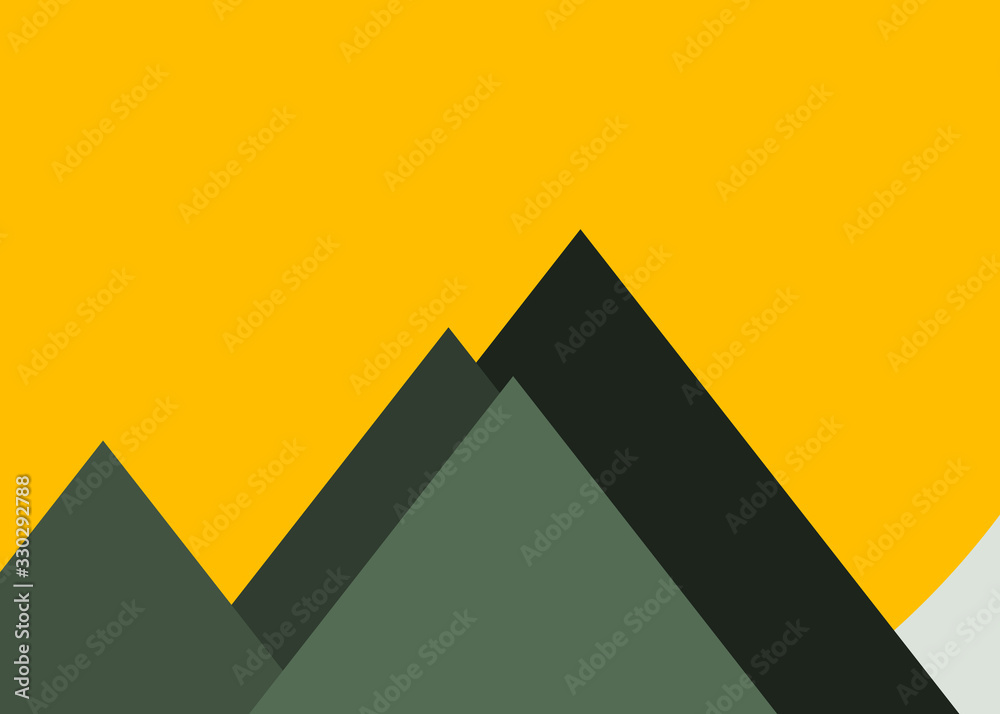 Mountains Panorame Abstract Random Placed Generative Art background illustration Mountains Panorame Abstract Random Placed Generative Art background illustration