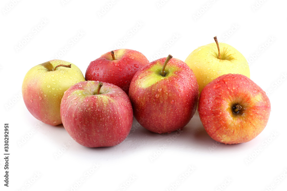 Different color apples Different color apples