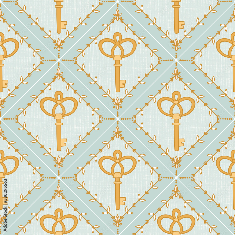 Vintage seamless pattern. Texture, background