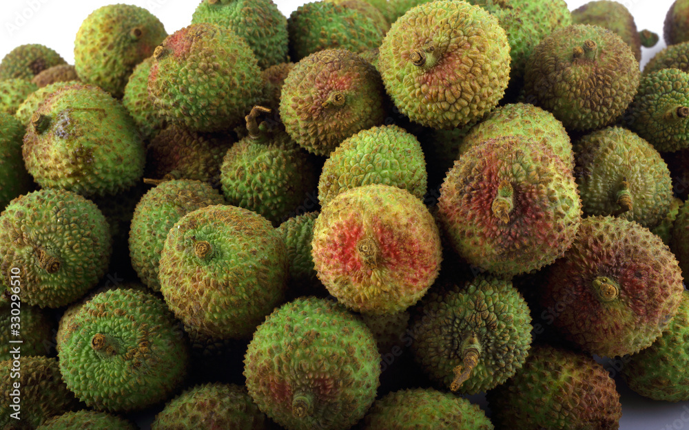 Lychee background. Tropical fruits Lychee background. Tropical fruits