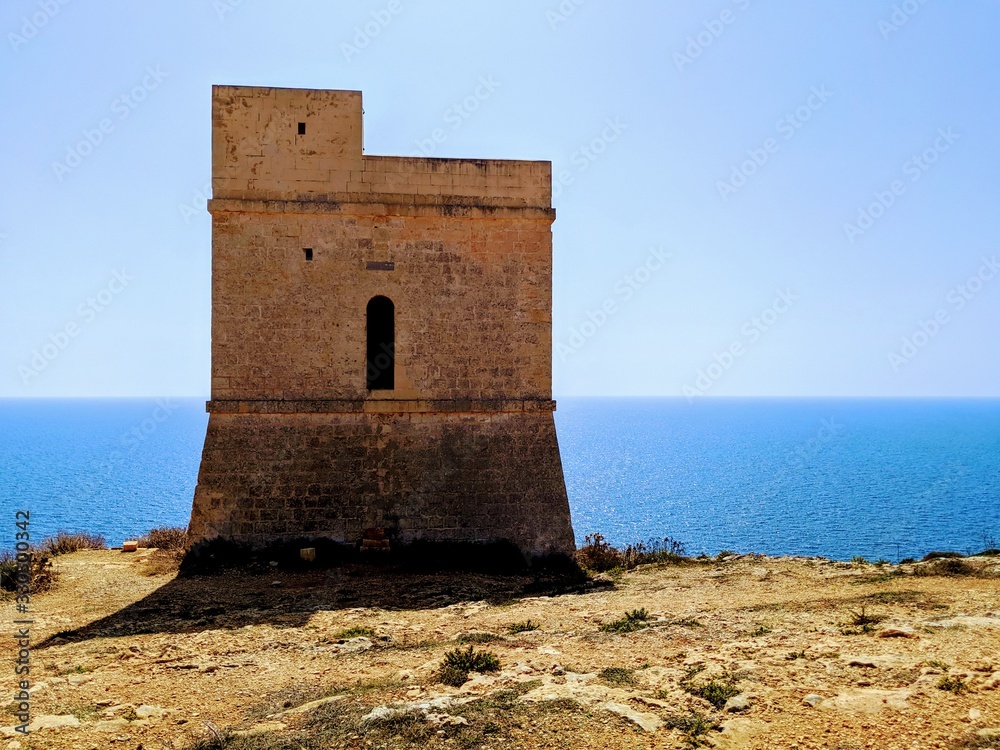 Tal-Ħamrija Coastal Tower