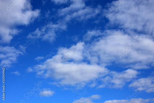 Cirrus clouds background