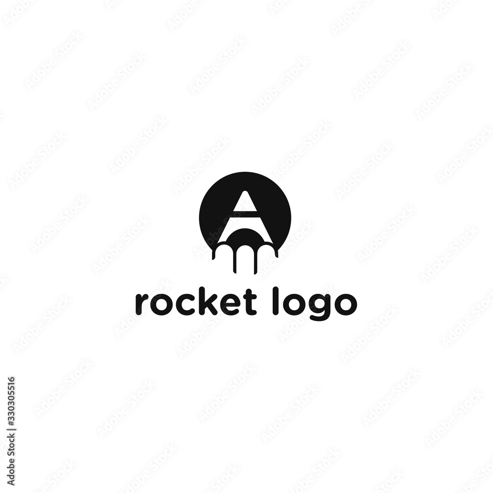 pencil rocket launch logo vector icon illustration pencil rocket launch logo vector icon illustration