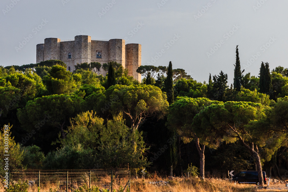 Castel del Monte in Apulia, South of Italy