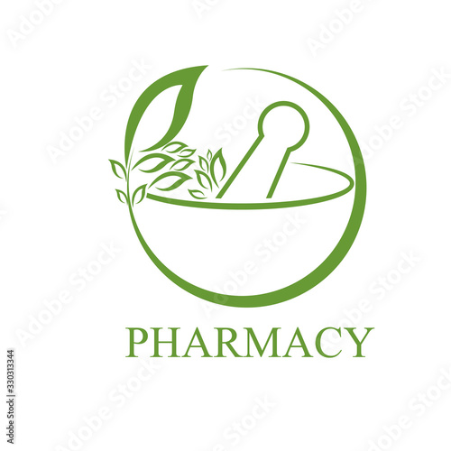pharmacy logo icon vector template