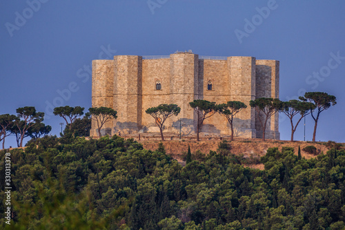 Castel del Monte in Apulia, South of Italy photo