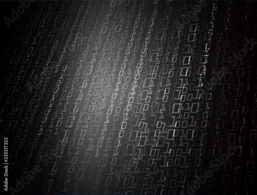 Closed Padlock on digital background, cyber security