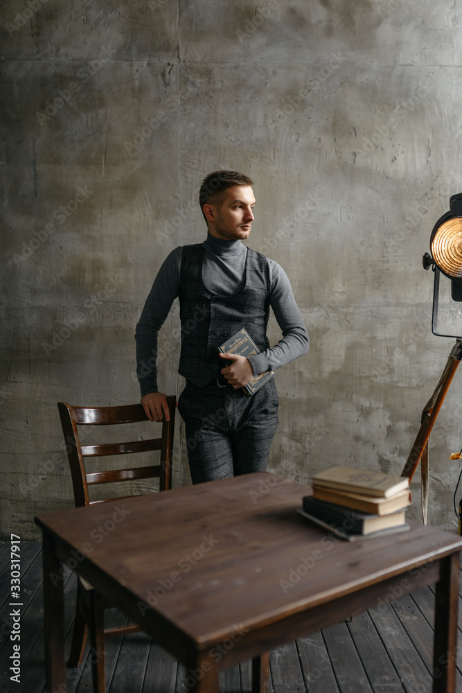 Studio portrait of a man Studio portrait of a man