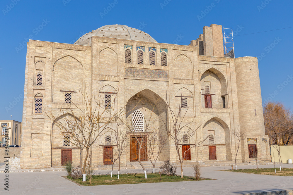 Khanaka of Nadir divan-begi. Labi Hovuz architectural complex, Bukhara city, Uzbekistan