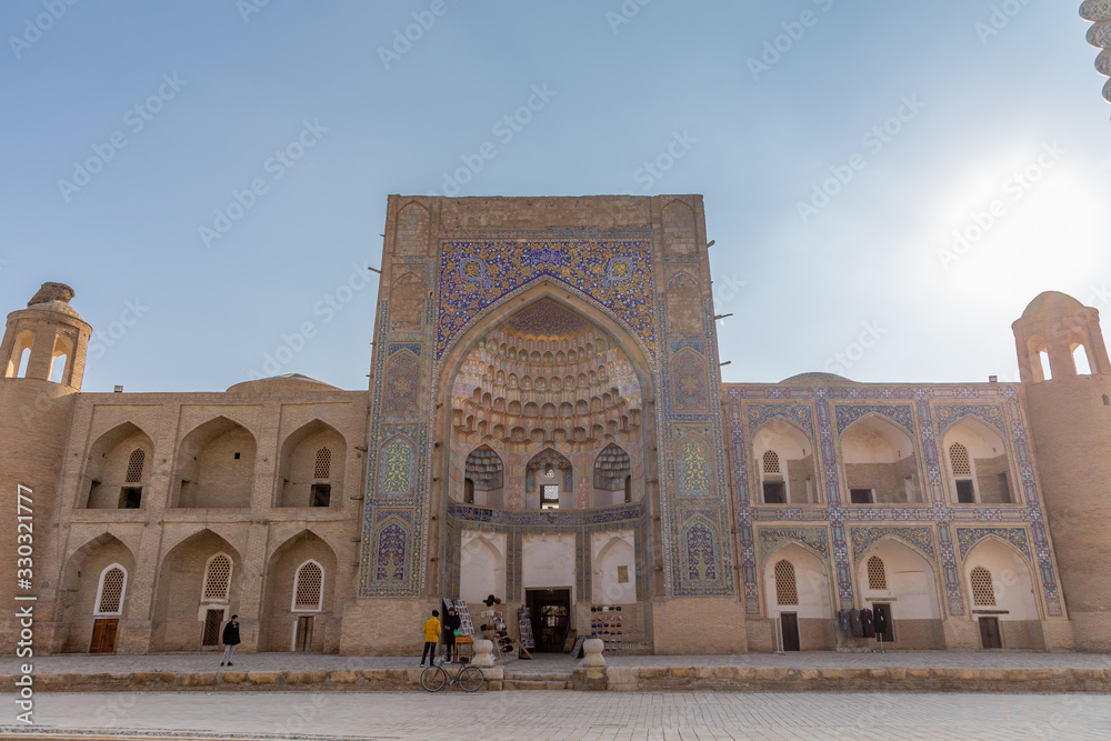 Madrasah of Abdulaziz Khan, Bukhara city, Uzbekistan