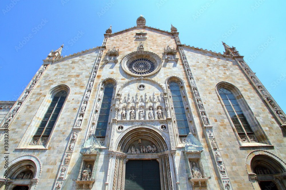 cathedral of como city in italy