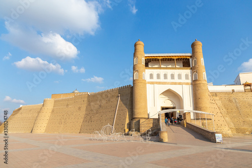 Ark fortress. Bukhara city, Uzbekistan