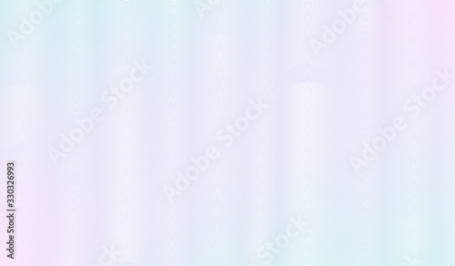 Teal, purple simple watermark. Line art design. Guilloche pattern with soft gradient. Ripple subtle curves. Vector abstract striped background. Template for passport, money, banknote, cheque. EPS10