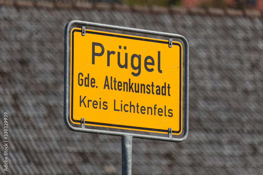 German town sign (for 