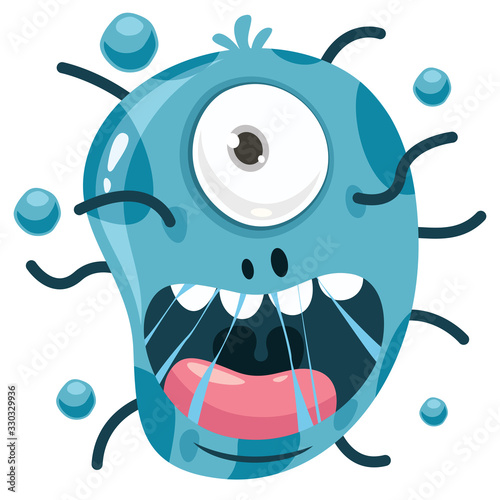 Health Care Concept With Cartoon Character
