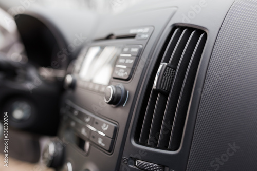 Modern car air conditioning ventilation system