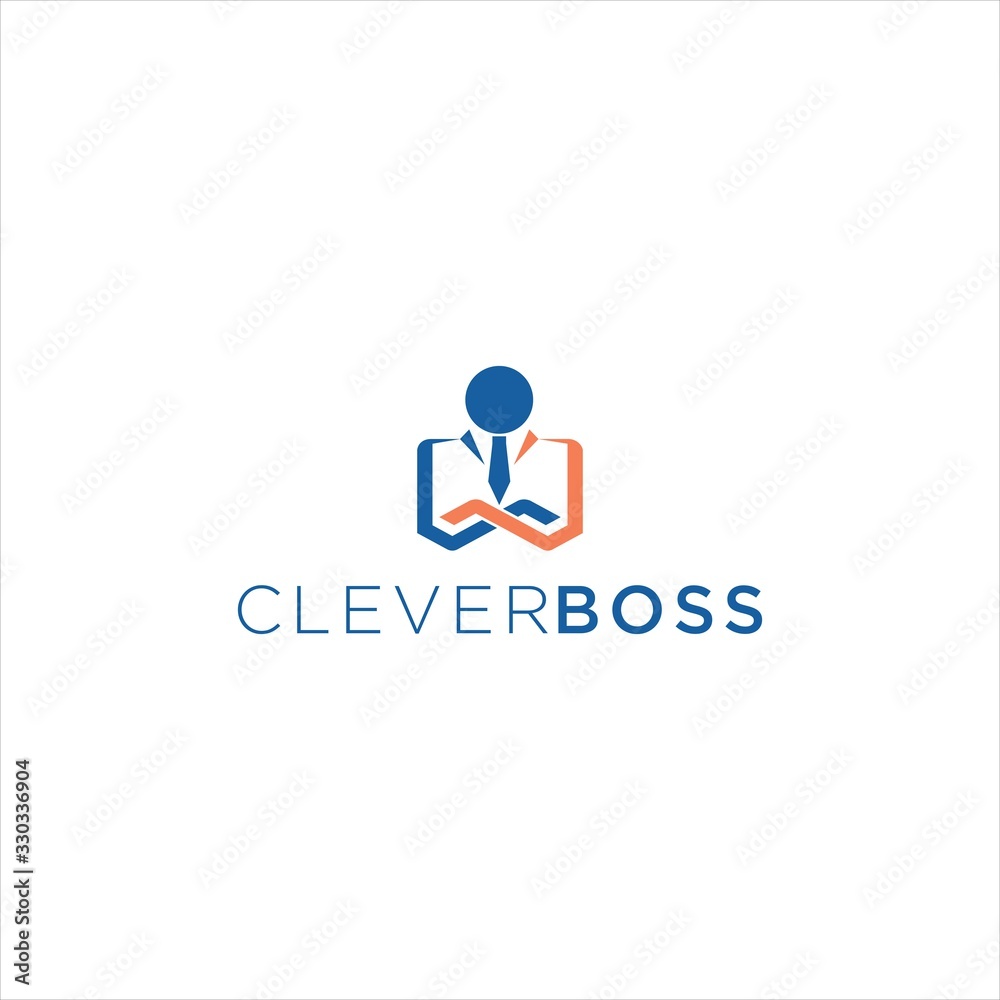 CEO Businessman Logo Design Concept Abstract and Elegant Symbol for Corporate Leadership Branding CEO Businessman Logo Design Concept Abstract and Elegant Symbol for Corporate Leadership Branding