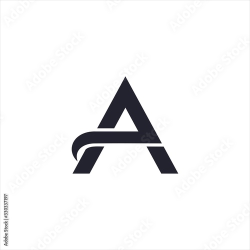 Free Download Initial A Logo Design Concept Modern and Elegant Symbol for Consulting and Corporate Branding - GFXLoad