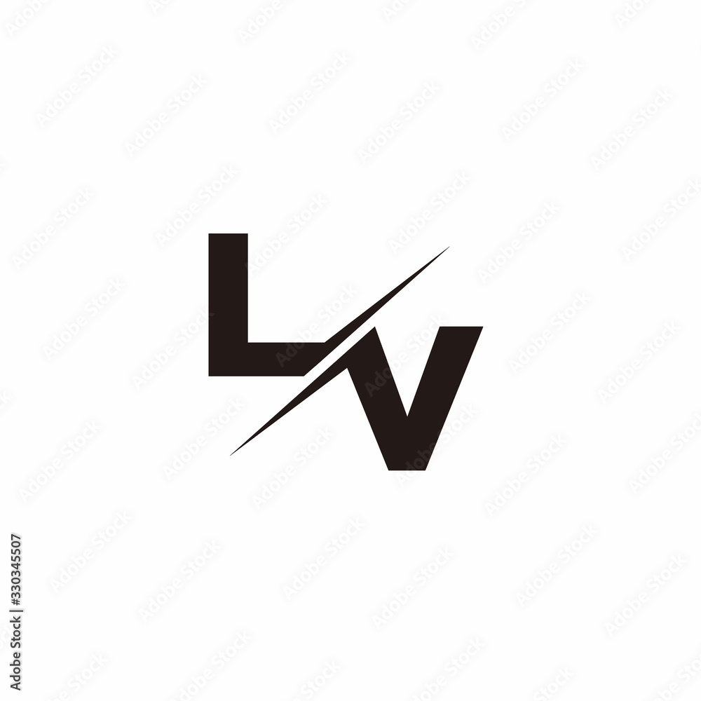 Logo Monogram Slash concept with Modern designs template letter , Logo Monogram Slash concept with Modern designs template letter ,