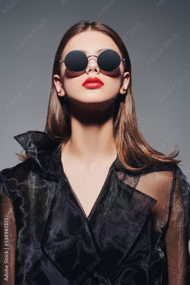 model in sunglasses model in sunglasses