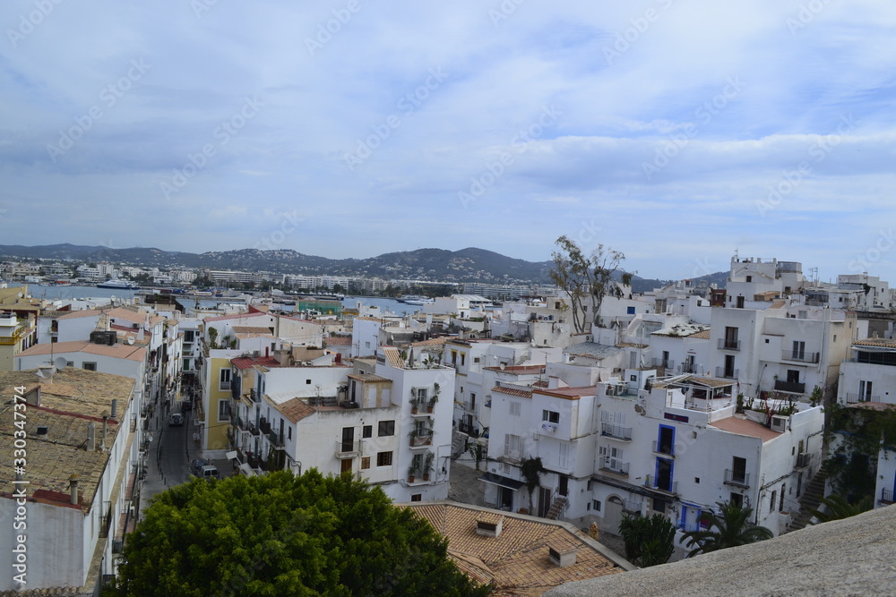 Ibiza | Spanien | Aussicht | Panoramaaussicht | Urlaub.| Ferien | Landschaft | 