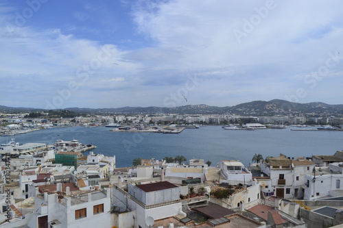 Ibiza   Spanien   Aussicht   Panoramaaussicht   Urlaub.  Ferien   Landschaft    © Lisa-Marie